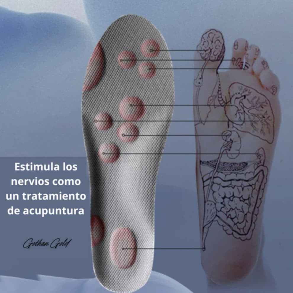 Suela 4D Shimogai: plantillas unisex para zapatos