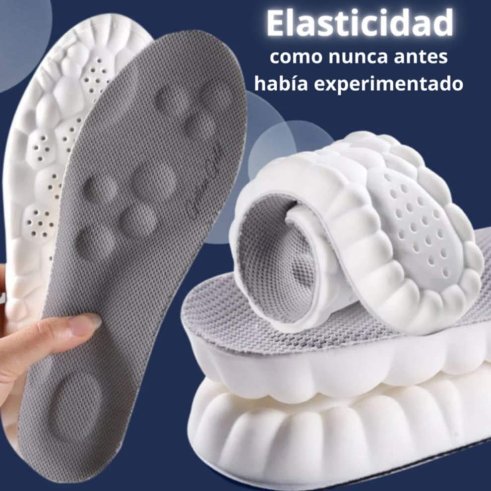 Suela 4D Shimogai: plantillas unisex para zapatos