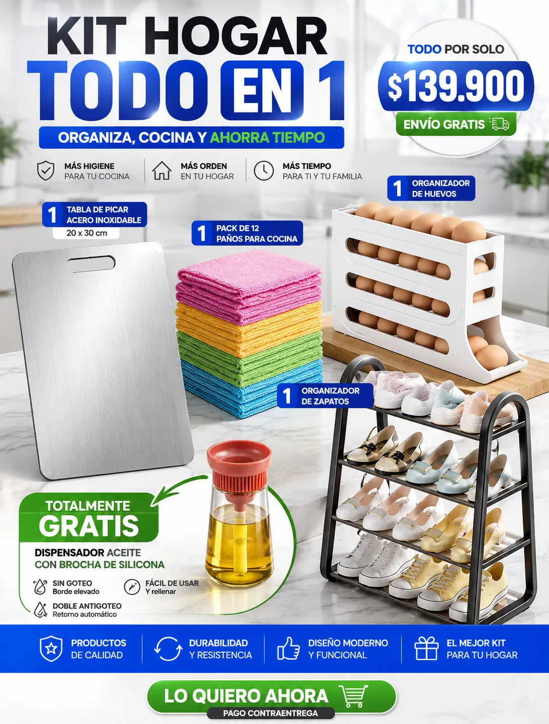 Set de cocina full PREMIUM