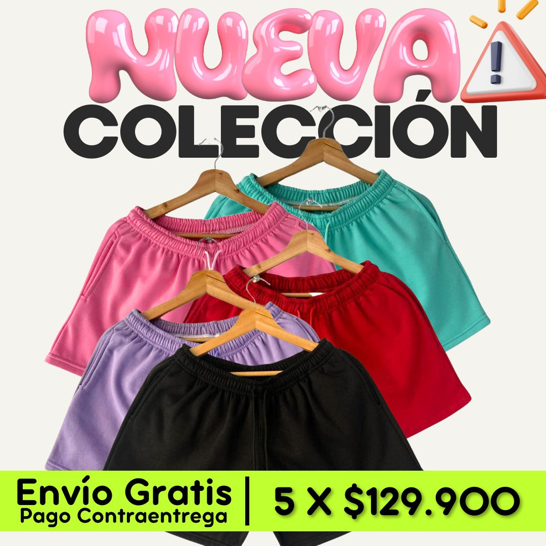 SHORTS MUJER X 3 - NEW COLLETTION