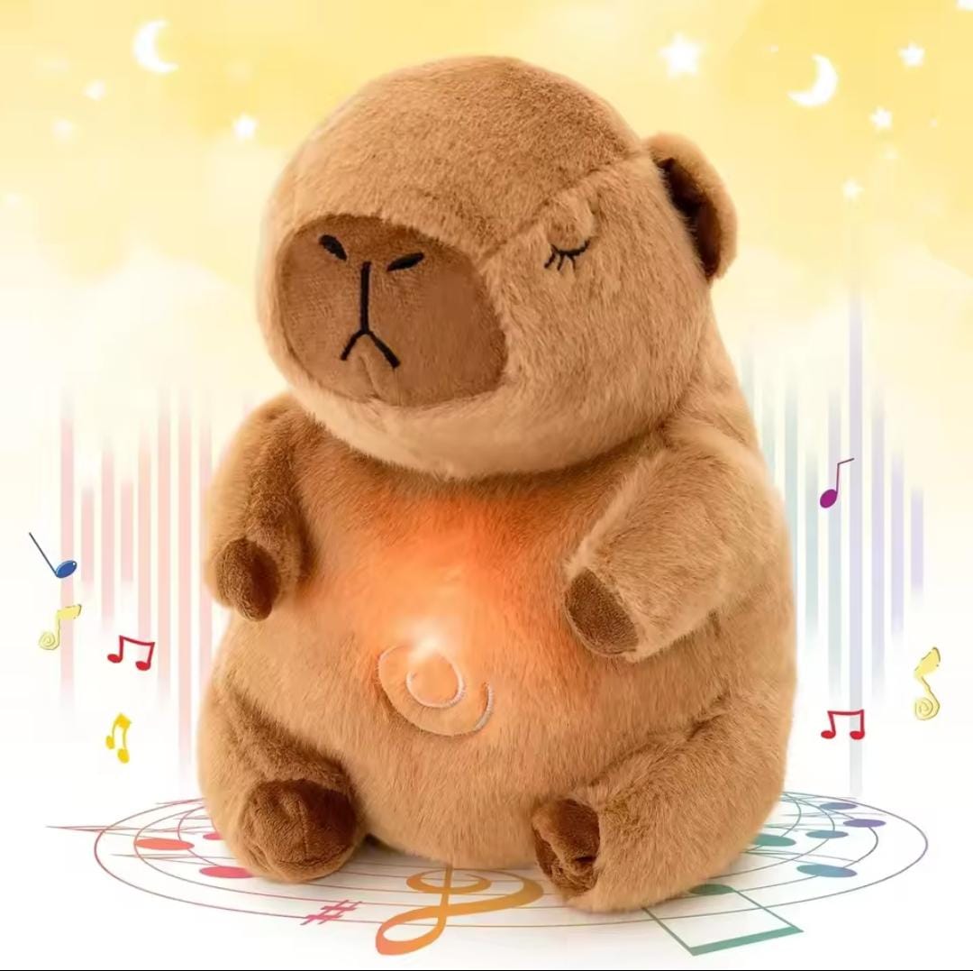 (COMBO 3 EN 1) Capibara que Respira con Sonido + Llavero Capibara + EBOOK GRATIS