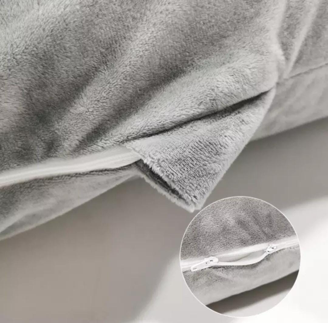 ESPECTACULAR ALMOHADA CUERPO COMPLETO EN TELA FLANNEL SUAVE AL TACTO + OBSEQUIO