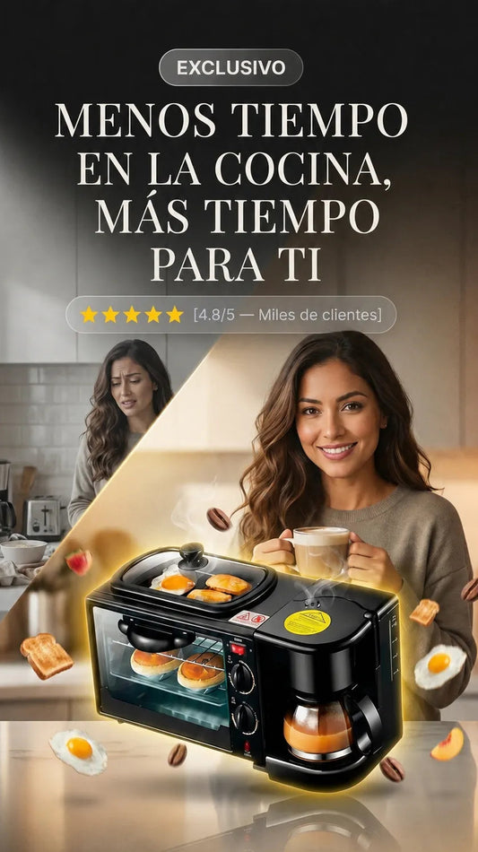 Horno 3 en 1 Multifuncional