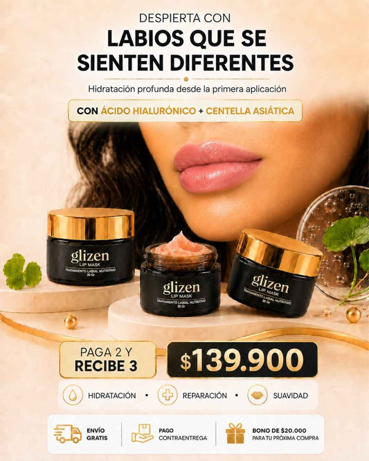 Mascarilla Labial Para Mujeres Glizen