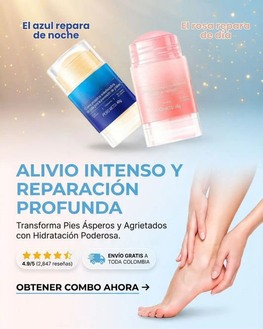 Bálsamo hidratante para pies