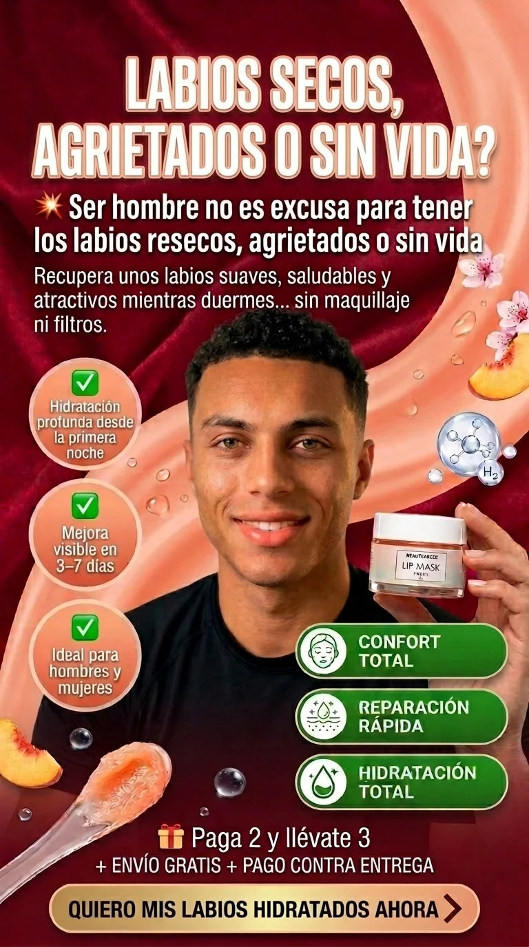 Mascarilla labial nocturna para hombres y mujeres
