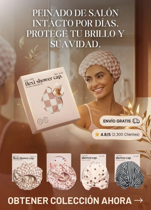 Gorro en Satín para la ducha