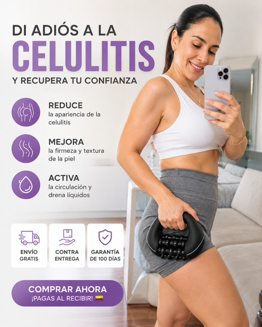 Rodillo anticelulitis electrico