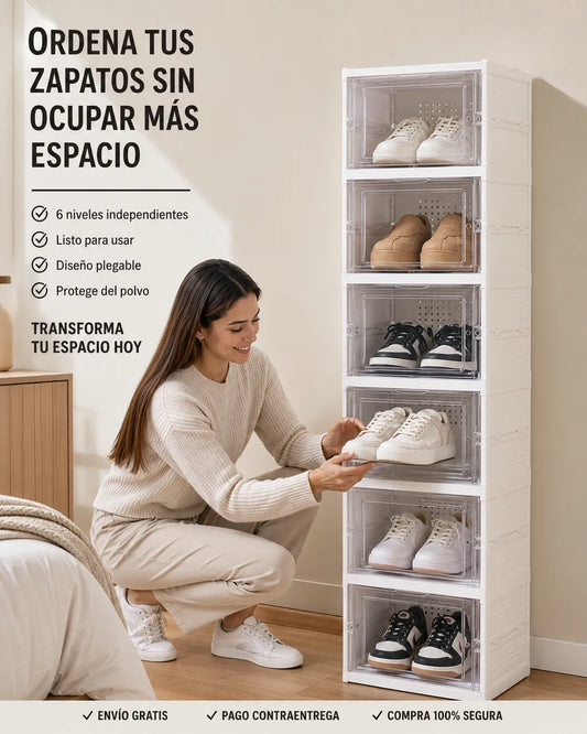 ZAPATERO DE LUJO – 6 NIVELES
