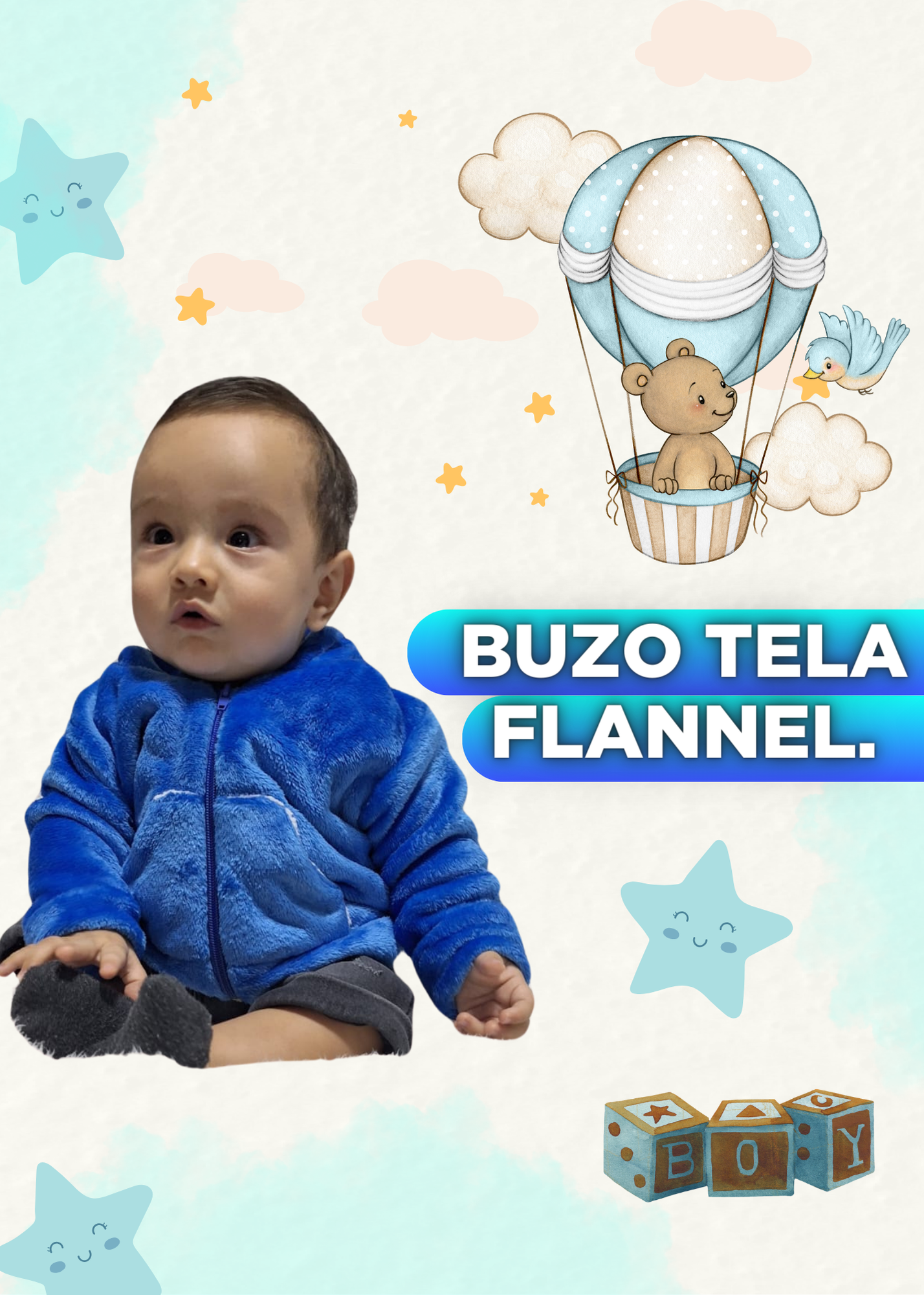 BUZOS TELA FLANNEL 🥰