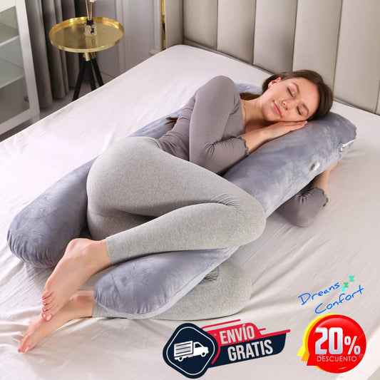 ESPECTACULAR ALMOHADA CUERPO COMPLETO EN TELA FLANNEL SUAVE AL TACTO + OBSEQUIO