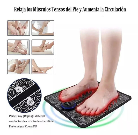ESPECTACULAR MASAJEADOR ELECTROESTIMULANTE DE PIES EMS